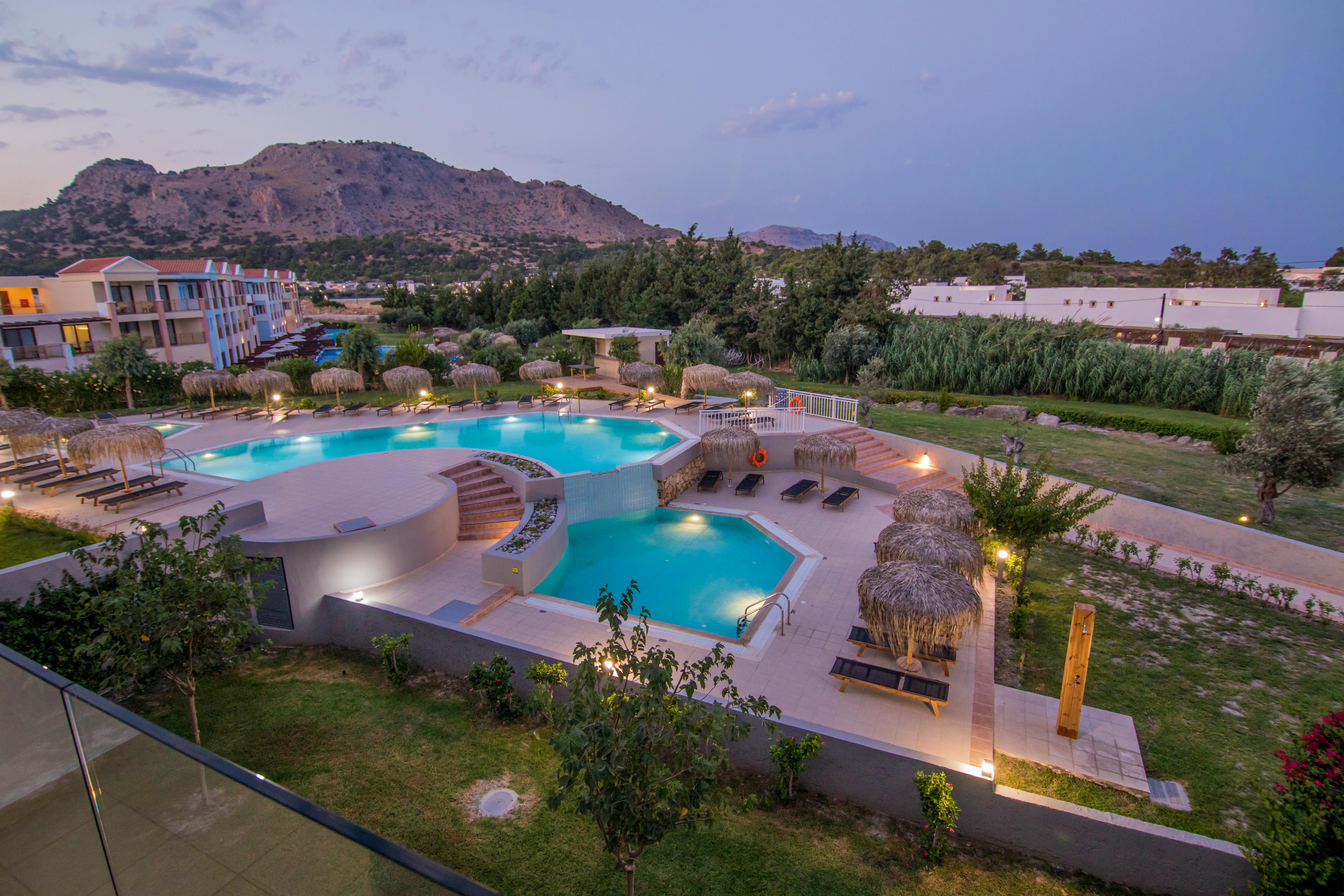 Lindos Breeze Beach Hotel Kiotari Exterior photo